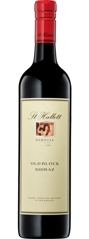 St Hallett Old Block Shiraz 3L 2017 - Cork